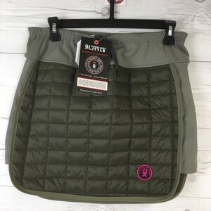 Little Donkey Andy Women's Lightweight Puffer Sport Quilted Running Skirt